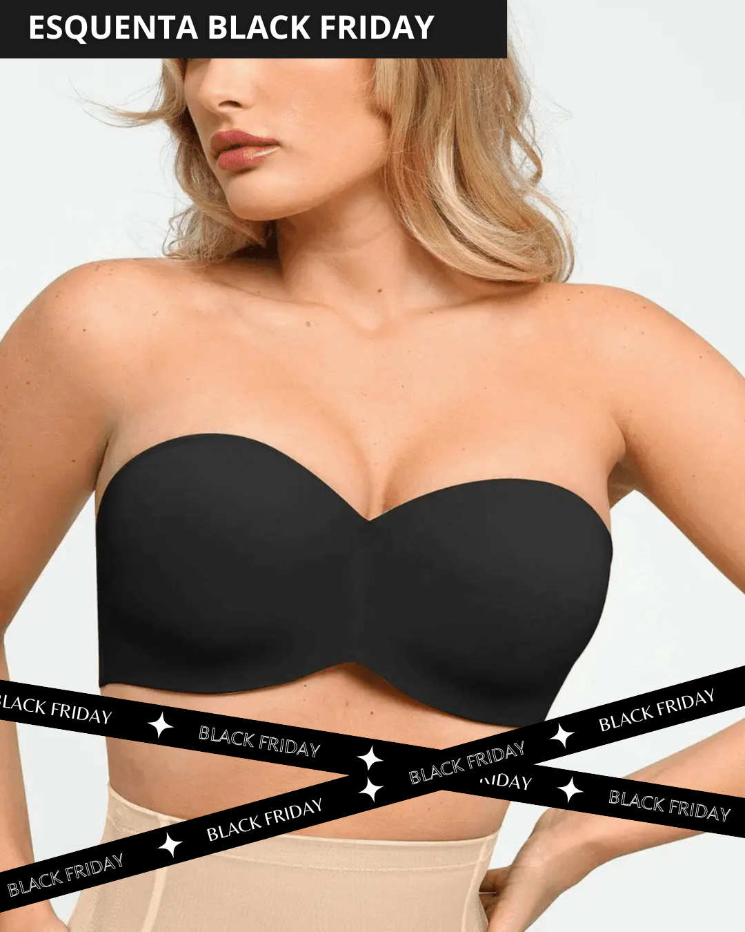 Sutiã Efeito Push-Up com Alças Removíveis - [Compre 1 & Leve 2]