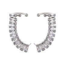 Brinco Ear Cuff Com Zircônias