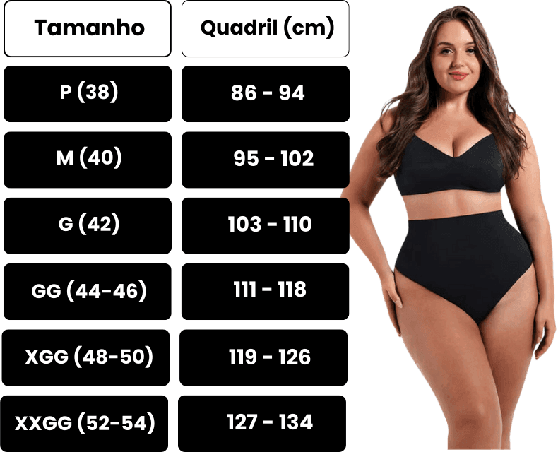 Calcinha Modeladora Slim Shape - Compre 1 e Leve 3