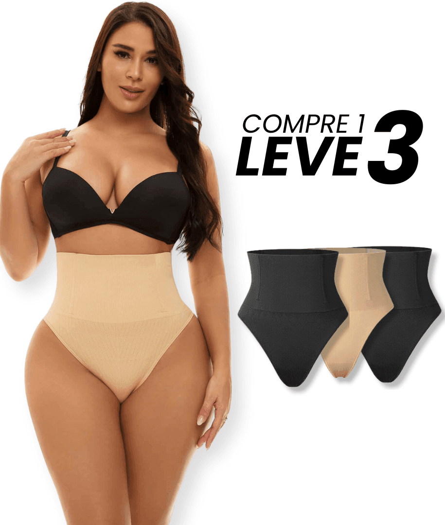 Calcinha Modeladora Slim Shape - Compre 1 e Leve 3