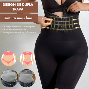 Bermuda Modeladora de Cintura Alta Model Shaper® - [Compre 1 & Leve 2]