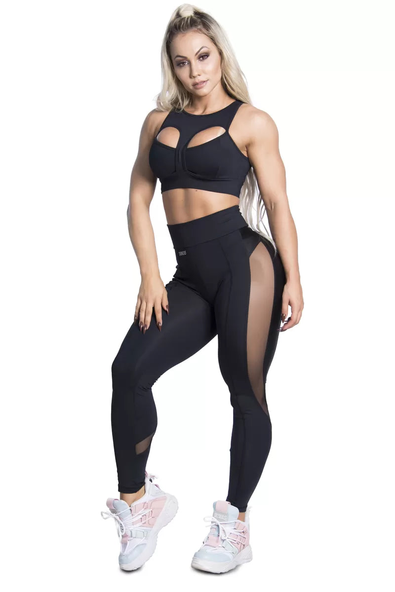 Conjunto Legging e Top Lili Preto