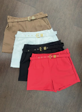 SHORTS ZARA COM CINTO  ALFAIATARIA