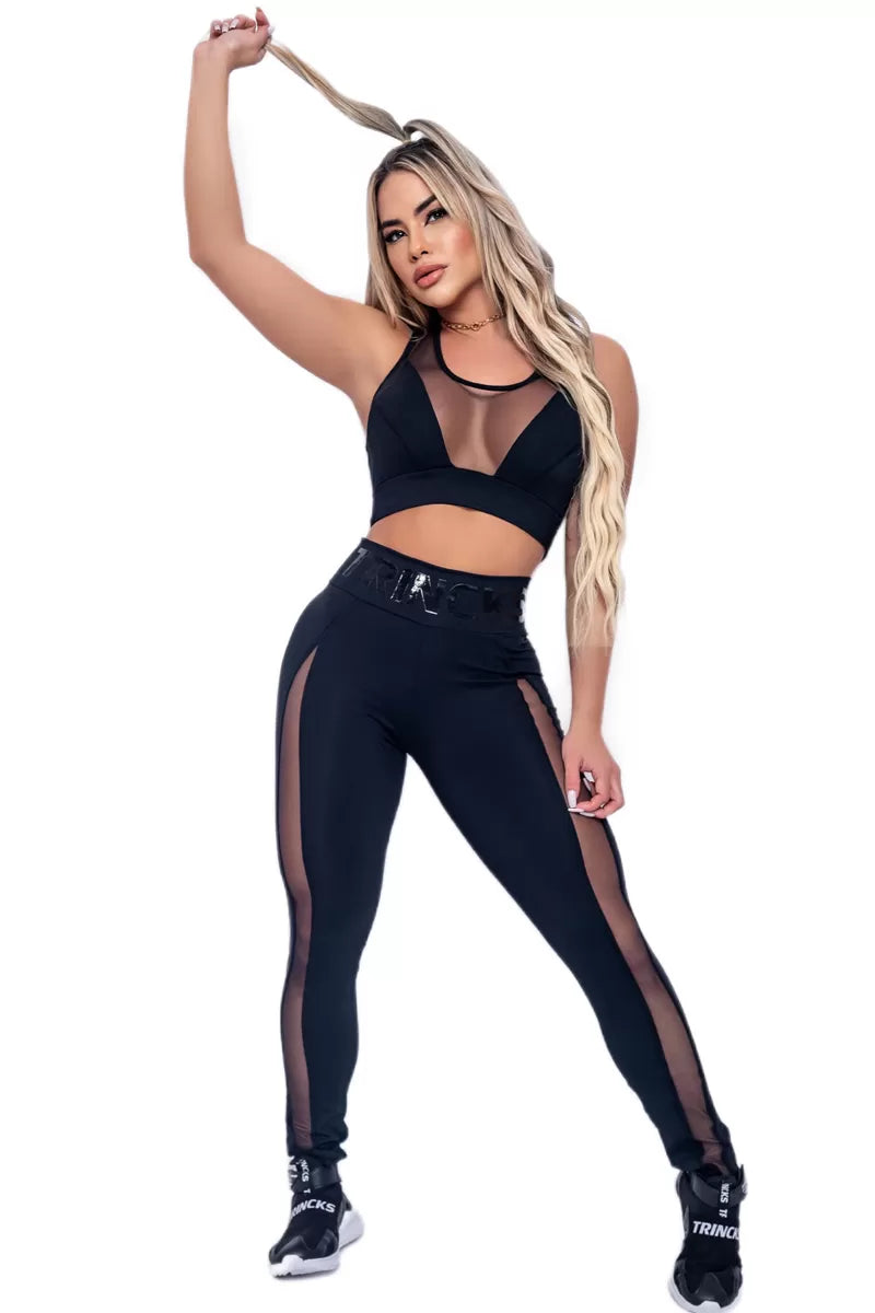 Conjunto Legging e Top Lili Preto