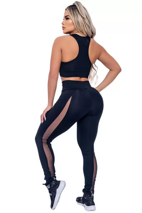 Conjunto Legging e Top Lili Preto