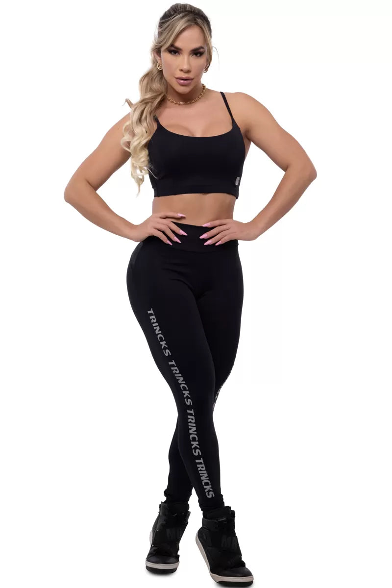 Conjunto Legging e Top All Black