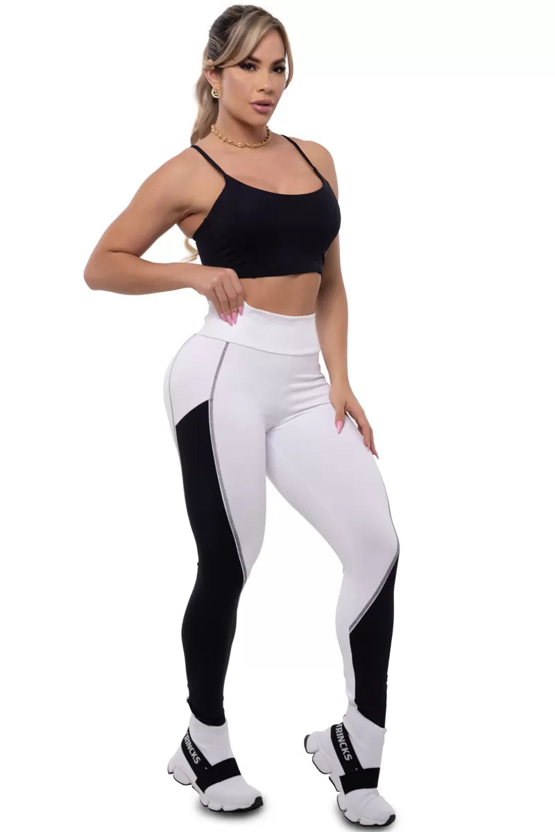 Conjunto Legging e Top Lulu Branco