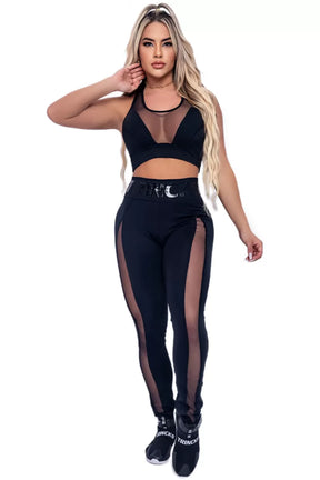 Conjunto Legging e Top Lili Preto